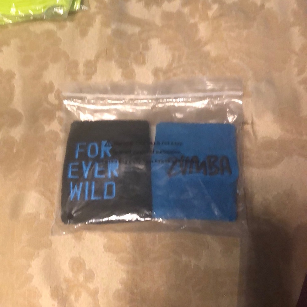 Zumba sweat wrist bands